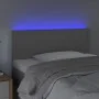 Headboard with LED gray synthetic leather 90x5x78/88 cm by vidaXL, Headboards and footboards - Ref: Foro24-3121554, Price: 44...
