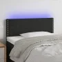 Black velvet headboard with LED 80x5x78/88 cm by vidaXL, Headboards and footboards - Ref: Foro24-3121504, Price: 37,27 €, Dis...