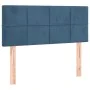 Cabecero con LED de terciopelo azul 100x5x78/88 cm de vidaXL, Cabeceros y pies de cama - Ref: Foro24-3121658, Precio: 58,89 €...