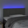 Dark gray velvet headboard with LED 80x5x78/88 cm by vidaXL, Headboards and footboards - Ref: Foro24-3121643, Price: 43,89 €,...