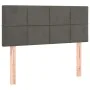 Dark gray velvet headboard with LED 80x5x78/88 cm by vidaXL, Headboards and footboards - Ref: Foro24-3121643, Price: 43,89 €,...