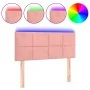 Cabecero con LED de terciopelo rosa 100x5x78/88 cm de vidaXL, Cabeceros y pies de cama - Ref: Foro24-3121659, Precio: 50,31 €...