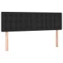 Cabecero con luces LED cuero sintético negro 144x5x78/88 cm de vidaXL, Cabeceros y pies de cama - Ref: Foro24-3121702, Precio...