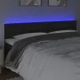 Headboard with LED black synthetic leather 160x5x78/88 cm by vidaXL, Headboards and footboards - Ref: Foro24-3121708, Price: ...