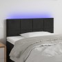 Kopfteil aus schwarzem Samt mit LED 80x5x78/88 cm von vidaXL, Kopf- und Fußteile - Ref: Foro24-3121644, Preis: 39,59 €, Rabat...