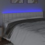 Kopfteil mit LED, weißem Kunstleder, 160 x 5 x 78/88 cm von vidaXL, Kopf- und Fußteile - Ref: Foro24-3121709, Preis: 65,82 €,...