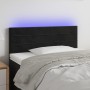Kopfteil aus schwarzem Samt mit LED 80x5x78/88 cm von vidaXL, Kopf- und Fußteile - Ref: Foro24-3121784, Preis: 36,47 €, Rabat...