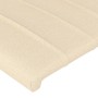 Kopfteil aus cremefarbenem Stoff mit LED 180x5x78/88 cm von vidaXL, Kopf- und Fußteile - Ref: Foro24-3121869, Preis: 81,37 €,...