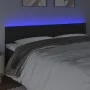 Headboard with LED black synthetic leather 180x5x78/88 cm by vidaXL, Headboards and footboards - Ref: Foro24-3121714, Price: ...