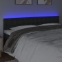 Kopfteil mit LED aus schwarzem Kunstleder 180x5x78/88 cm von vidaXL, Kopf- und Fußteile - Ref: Foro24-3121714, Preis: 58,09 €...