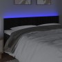 Black velvet headboard with LED 200x5x78/88 cm by vidaXL, Headboards and footboards - Ref: Foro24-3121918, Price: 67,09 €, Di...