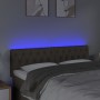 Kopfteil mit LED aus taupegrauem Stoff 160x7x78/88 cm von vidaXL, Kopf- und Fußteile - Ref: Foro24-3121958, Preis: 86,03 €, R...