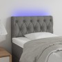 Kopfteil mit LED aus dunkelgrauem Stoff 80x7x78/88 cm von vidaXL, Kopf- und Fußteile - Ref: Foro24-3121923, Preis: 42,62 €, R...