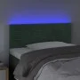 Dark green velvet LED headboard 80x5x78/88 cm by vidaXL, Headboards and footboards - Ref: Foro24-3121785, Price: 36,58 €, Dis...