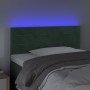 LED-Kopfteil aus dunkelgrünem Samt, 80 x 5 x 78/88 cm von vidaXL, Kopf- und Fußteile - Ref: Foro24-3121785, Preis: 34,51 €, R...