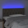 Cabecero con LED de tela gris taupe 90x7x78/88 cm de vidaXL, Cabeceros y pies de cama - Ref: Foro24-3121934, Precio: 49,53 €,...