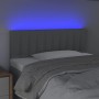 Kopfteil aus hellgrauem Stoff mit LED 100x5x78/88 cm von vidaXL, Kopf- und Fußteile - Ref: Foro24-3121840, Preis: 43,40 €, Ra...