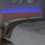 Cabecero con LED de terciopelo rosa 160x5x78/88 cm de vidaXL, Cabeceros y pies de cama - Ref: Foro24-3121909, Precio: 57,46 €...