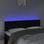 Black velvet headboard with LED 144x7x78/88 cm by vidaXL, Headboards and footboards - Ref: Foro24-3121998, Price: 81,05 €, Di...