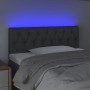 Cabecero con LED de tela gris oscuro 100x7x78/88 cm de vidaXL, Cabeceros y pies de cama - Ref: Foro24-3121939, Precio: 44,49 ...