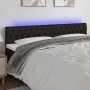 Kopfteil aus schwarzem Stoff mit LED 180x7x78/88 cm von vidaXL, Kopf- und Fußteile - Ref: Foro24-3121964, Preis: 72,24 €, Rab...