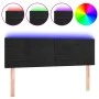 Black velvet headboard with LED 144x5x78/88 cm by vidaXL, Headboards and footboards - Ref: Foro24-3121802, Price: 46,50 €, Di...