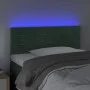 LED-Kopfteil aus dunkelgrünem Samt, 100 x 5 x 78/88 cm von vidaXL, Kopf- und Fußteile - Ref: Foro24-3121797, Preis: 39,10 €, ...