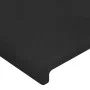 Black velvet headboard with LED lights 80x5x118/128 cm by vidaXL, Headboards and footboards - Ref: Foro24-3122176, Price: 78,...