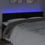 Black velvet headboard with LED 180x7x78/88 cm by vidaXL, Headboards and footboards - Ref: Foro24-3122010, Price: 90,30 €, Di...