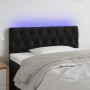 Kopfteil aus schwarzem Samt mit LED 90x7x78/88 cm von vidaXL, Kopf- und Fußteile - Ref: Foro24-3121986, Preis: 50,42 €, Rabat...