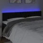 Cabecero con LED de terciopelo negro 200x7x78/88 cm de vidaXL, Cabeceros y pies de cama - Ref: Foro24-3122016, Precio: 84,07 ...