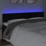 Kopfteil aus schwarzem Samt mit LED 180x5x78/88 cm von vidaXL, Kopf- und Fußteile - Ref: Foro24-3122108, Preis: 69,02 €, Raba...