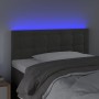 Dunkelgraues Samtkopfteil mit LED 100x5x78/88 cm von vidaXL, Kopf- und Fußteile - Ref: Foro24-3122089, Preis: 43,64 €, Rabatt: %