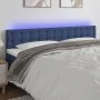 Cabecero con LED de tela azul 180x5x78/88 cm de vidaXL, Cabeceros y pies de cama - Ref: Foro24-3122066, Precio: 69,72 €, Desc...