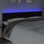 Kopfteil aus schwarzem Samt mit LED 200x5x78/88 cm von vidaXL, Kopf- und Fußteile - Ref: Foro24-3122114, Preis: 66,22 €, Raba...
