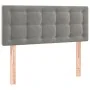 Light gray velvet headboard with LED 90x5x78/88 cm by vidaXL, Headboards and footboards - Ref: Foro24-3122082, Price: 49,13 €...