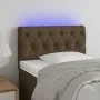 Kopfteil mit LED aus dunkelbraunem Stoff 80x7x78/88 cm von vidaXL, Kopf- und Fußteile - Ref: Foro24-3121925, Preis: 47,55 €, ...