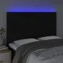 Headboard with LED lights black fabric 144x5x118/128 cm by vidaXL, Headboards and footboards - Ref: Foro24-3122144, Price: 10...