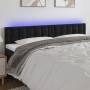 Kopfteil aus schwarzem Samt mit LED 160x5x78/88 cm von vidaXL, Kopf- und Fußteile - Ref: Foro24-3122102, Preis: 57,89 €, Raba...