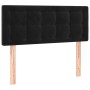 Kopfteil aus schwarzem Samt mit LED 100x5x78/88 cm von vidaXL, Kopf- und Fußteile - Ref: Foro24-3122090, Preis: 47,42 €, Raba...
