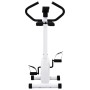 Bicicleta estática con resistencia de cinta blanco de vidaXL, Bicicletas estáticas - Ref: Foro24-92137, Precio: 122,15 €, Des...