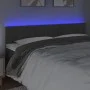 Dark gray velvet headboard with LED 160x5x78/88 cm by vidaXL, Headboards and footboards - Ref: Foro24-3121905, Price: 62,93 €...