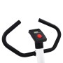Bicicleta estática con resistencia de cinta blanco de vidaXL, Bicicletas estáticas - Ref: Foro24-92137, Precio: 122,15 €, Des...