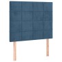 Kopfteil mit LED-Beleuchtung, dunkelblauer Samt, 90 x 5 x 118/128 cm von vidaXL, Kopf- und Fußteile - Ref: Foro24-3122464, Pr...