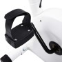 Bicicleta estática con resistencia de cinta blanco de vidaXL, Bicicletas estáticas - Ref: Foro24-92137, Precio: 122,15 €, Des...