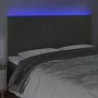 Headboard with LED lights dark gray velvet 180x5x118/128 cm by vidaXL, Headboards and footboards - Ref: Foro24-3122205, Price...