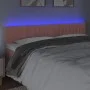 Rosa Samtkopfteil mit LED 180x5x78/88 cm von vidaXL, Kopf- und Fußteile - Ref: Foro24-3121915, Preis: 61,95 €, Rabatt: %