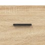 Aparador de madera contrachapada roble Sonoma 34,5x34x180 cm