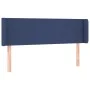Cabecero con LED de tela azul 147x16x78/88 cm de vidaXL, Cabeceros y pies de cama - Ref: Foro24-3122960, Precio: 71,20 €, Des...
