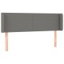 Dark gray fabric headboard with LED 147x16x78/88 cm by vidaXL, Headboards and footboards - Ref: Foro24-3122955, Price: 78,98 ...